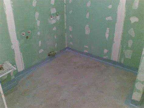 Монтаж гипсокартона в ванной комнате под плитку